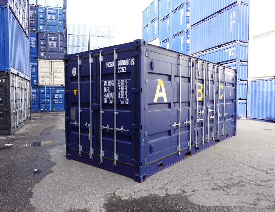 20FT Milieucontainer Open Side 