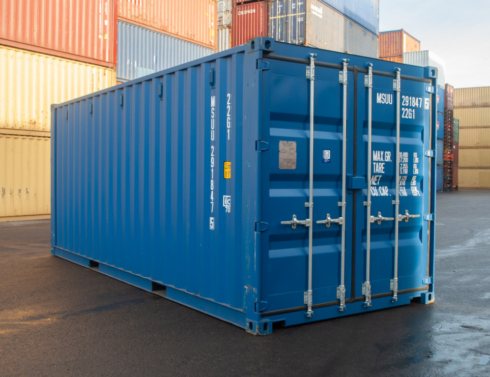 20FT Dubbeldeurs Container 