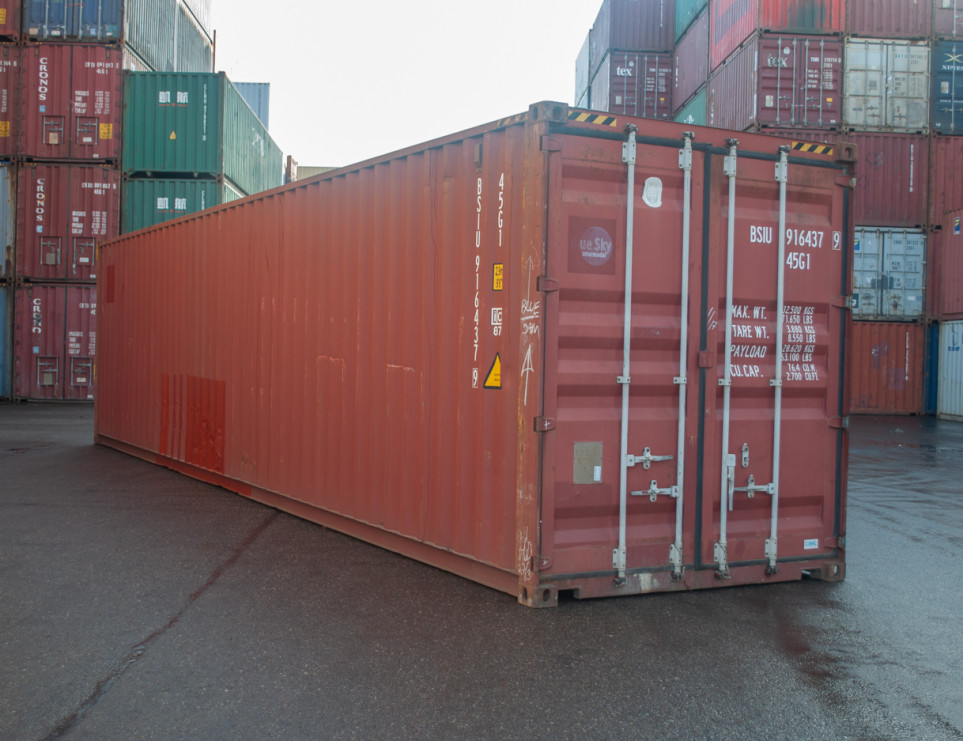 40FT High Cube Zeecontainer 