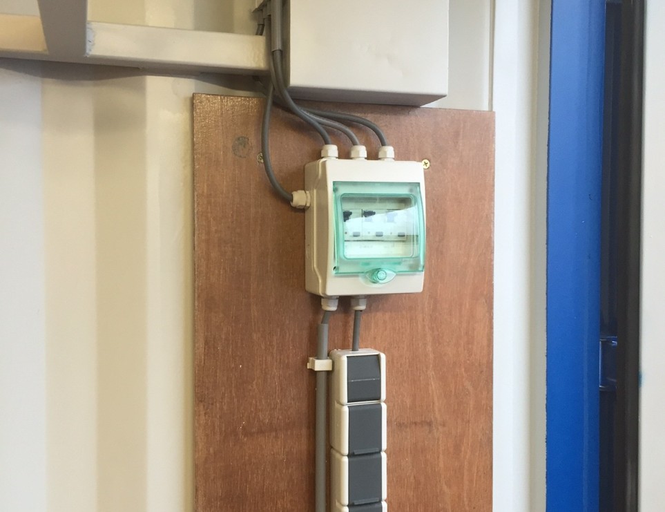 Elektrische installatie 20FT Werkplaats container 