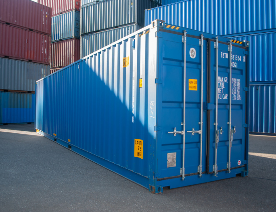 40FT High Cube Dubbeldeurs Zeecontainer 