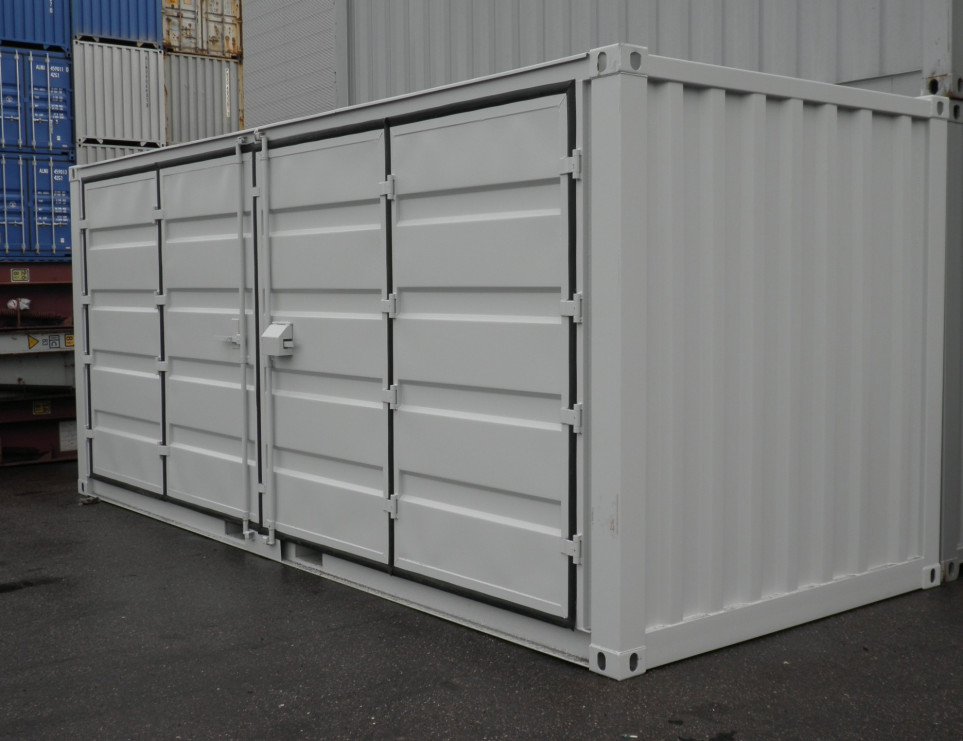 20FT Milieucontainer Open Side 